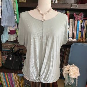 Green blouse inc international concept xl